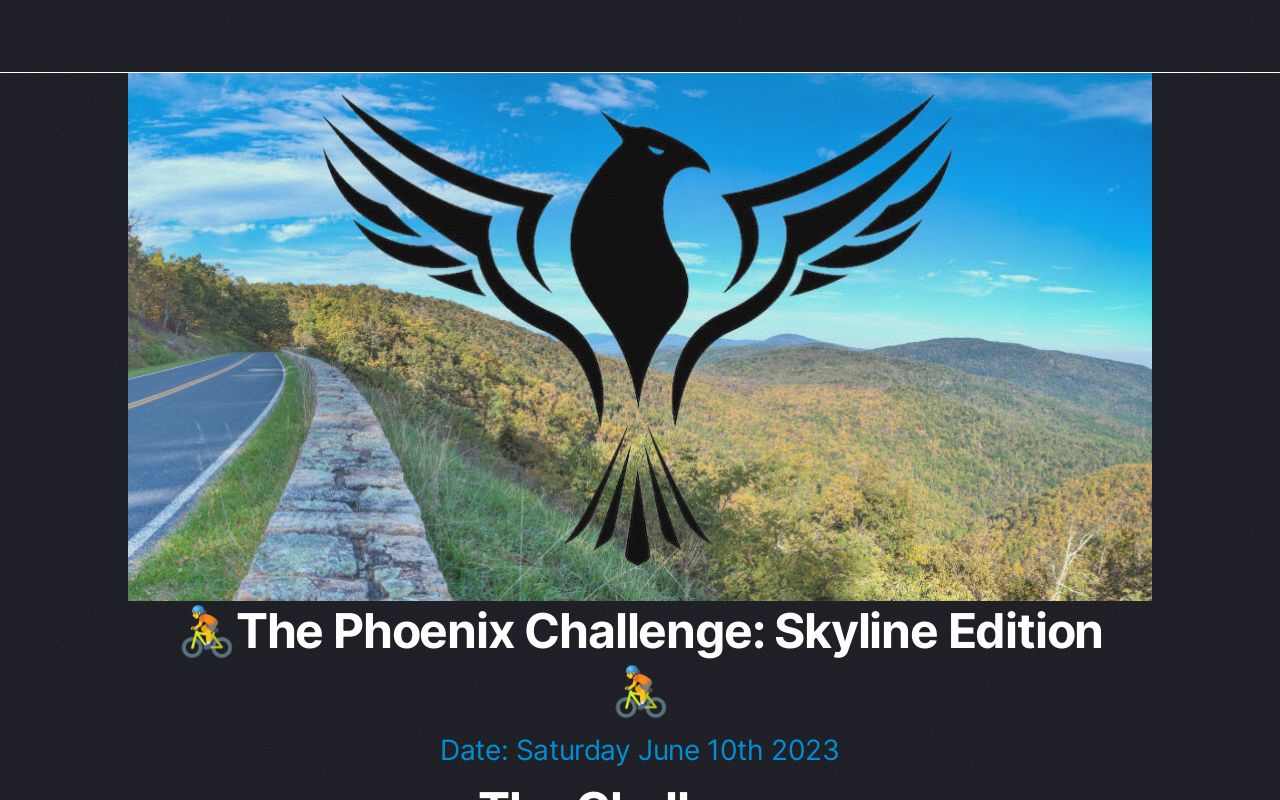 The Phoenix Challenge